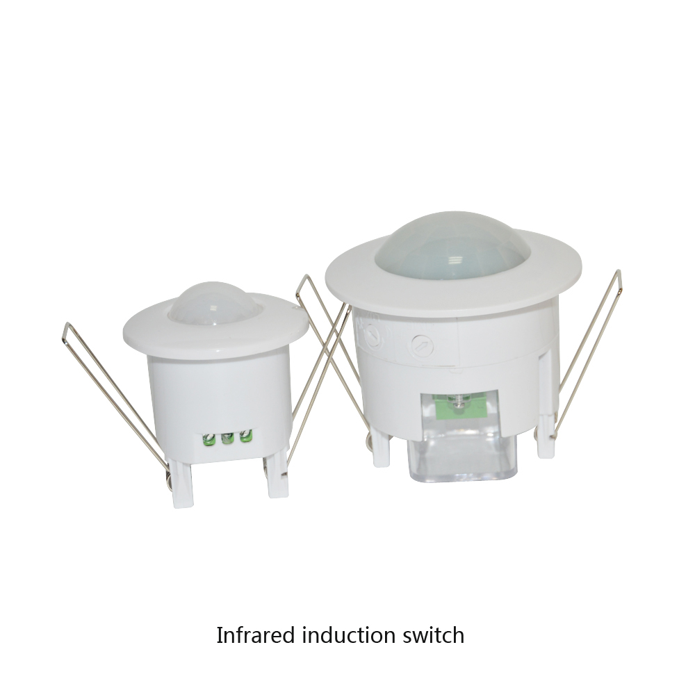 Motion Sensor Pir Wired - Interrupteur infrarouge de plafond intérieur 110-220VAC,