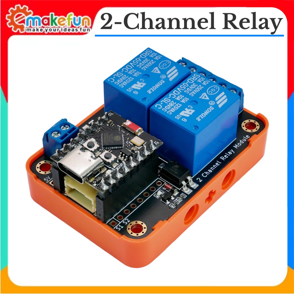Home Automation With Arduino - Module de relais 2CH, entrée 5V,