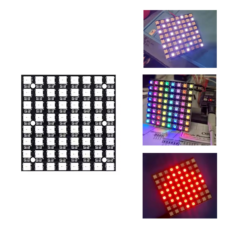 Rgb Led Matrix 8X8 - Module de matrice LED WS2812 5050