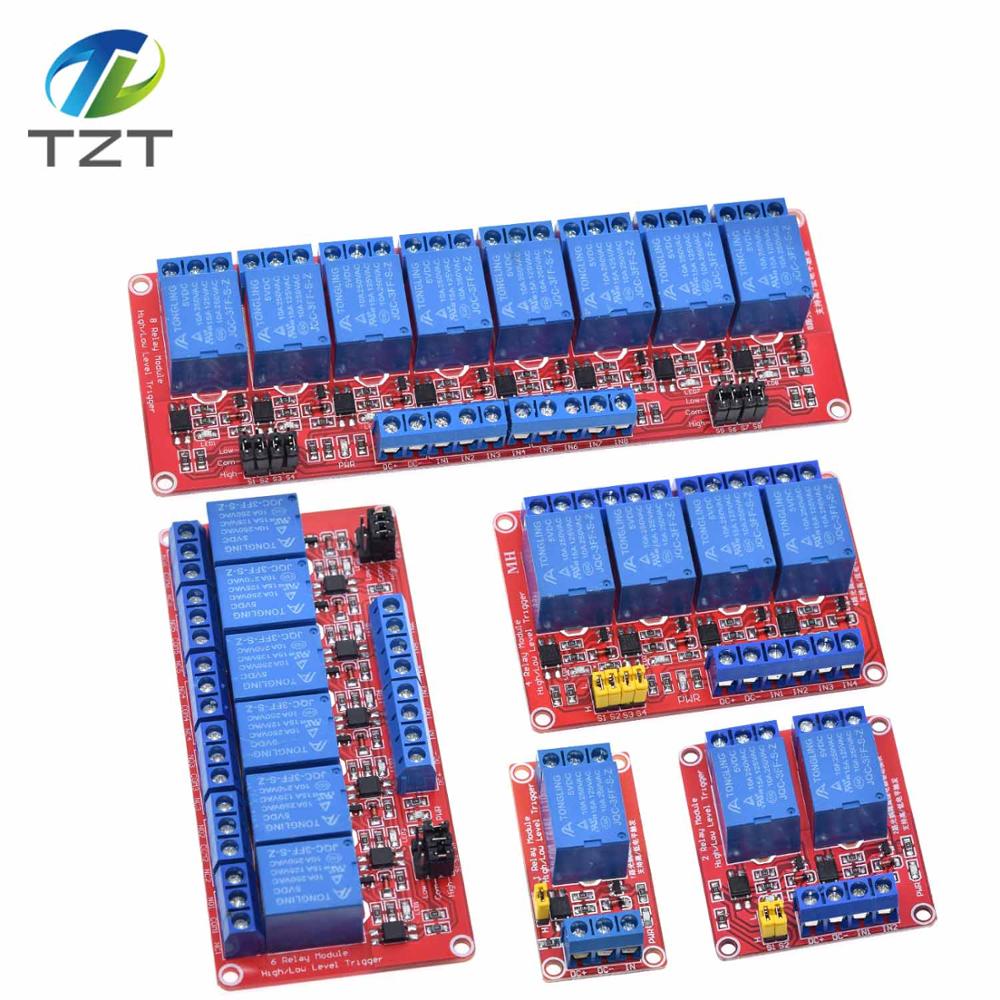DIYTZT 1 pièce Module de relai - Relay 8 Channel Board avis et prix