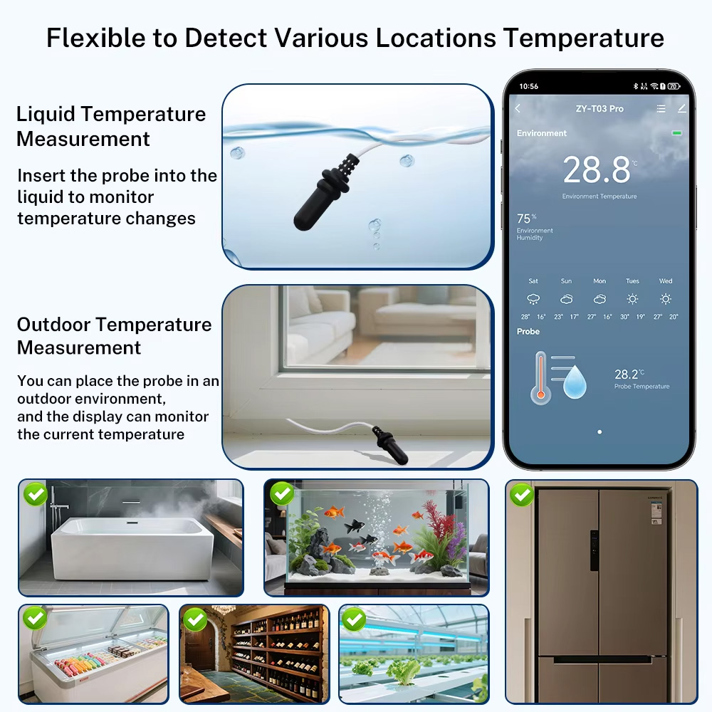 Sonde externe de température e - Temperature Humidity Sensor avis et prix