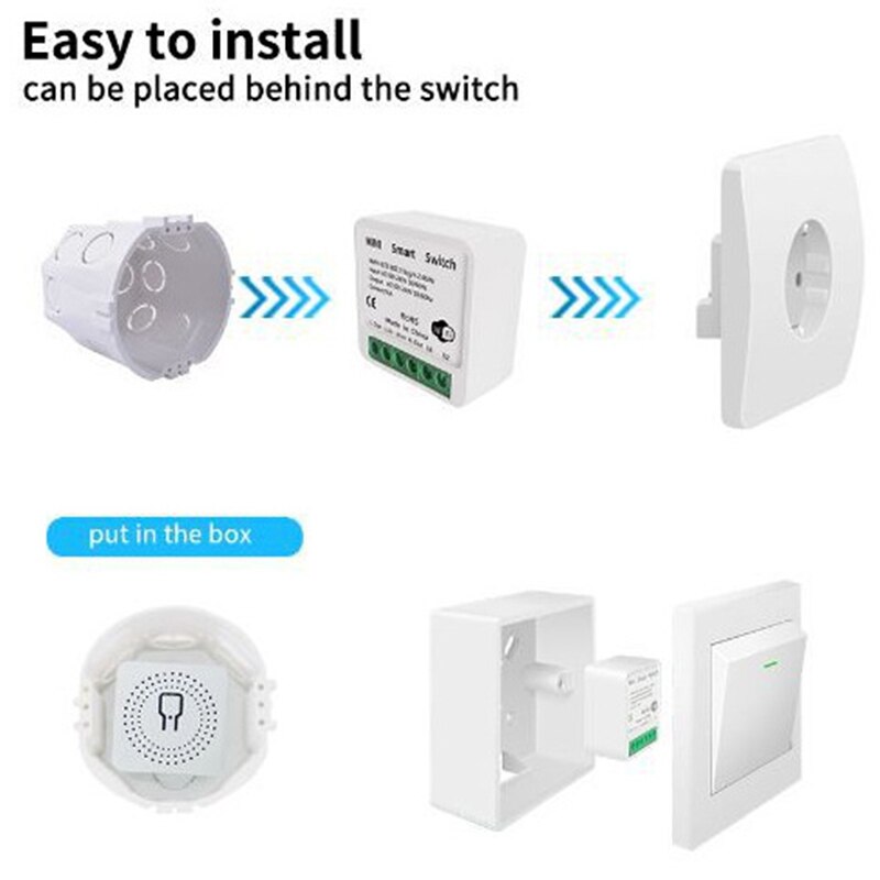 Tuya 16A Mini Wifi commutateur - Diy Home Automation Controller avis et prix