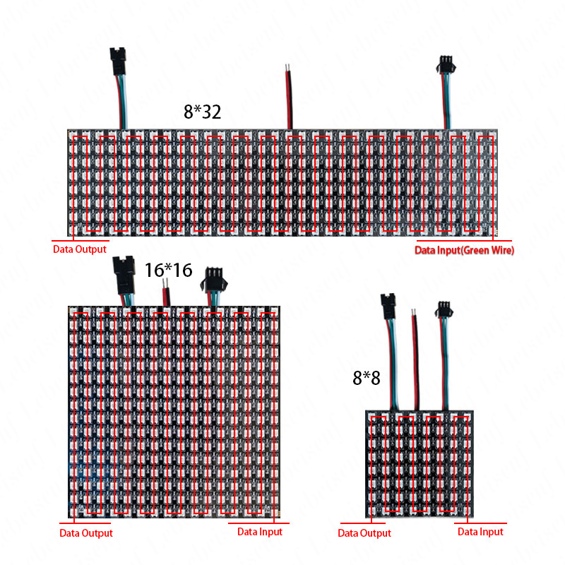 Écran à pixels numériques LED  - Rgb Led Matrix 8X8 avis et prix