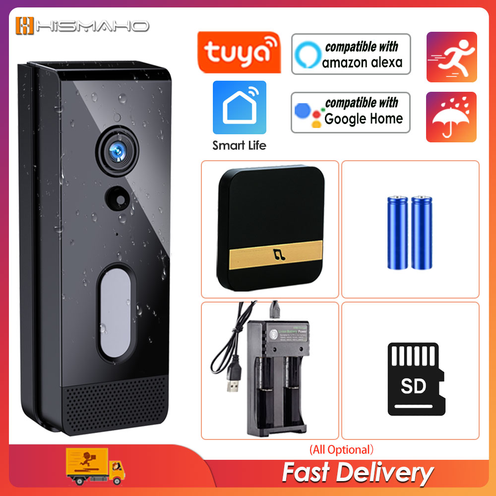 Caméra de sonnette WiFi Tuya e - Smart Doorbell Wired avis et prix
