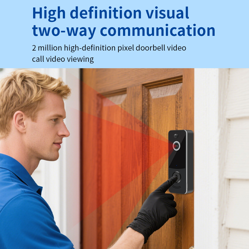 Sonnette vidéo WIFI 1080P, app - Smart Doorbell Wired avis et prix
