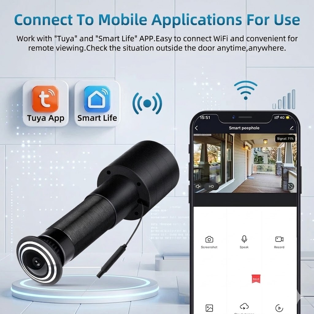 Caméra de porte intelligente Z - Smart Doorbell Wired avis et prix
