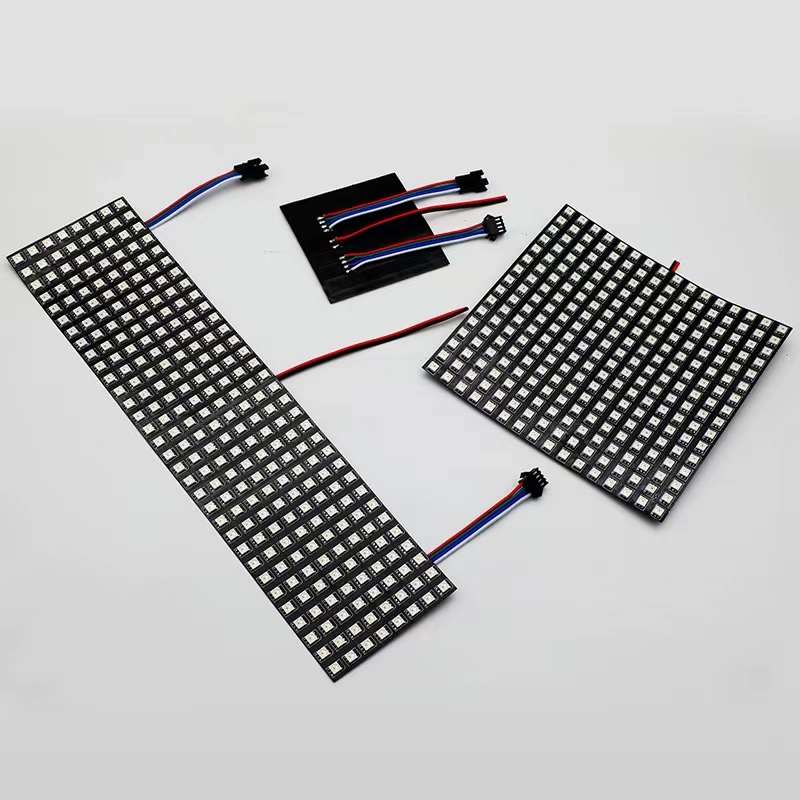 DC12V WS2815 DC5V WS2812B RGB  - Rgb Led Matrix 8X8 avis et prix