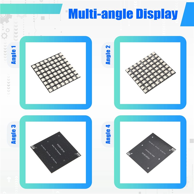 Matrice LED AT82-WS2812 5050 R - Rgb Led Matrix 8X8 avis et prix
