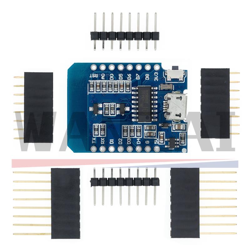 WeMos D1 Mini Pro V3.0.0 octet - Esp8266 Nodemcu Board avis et prix
