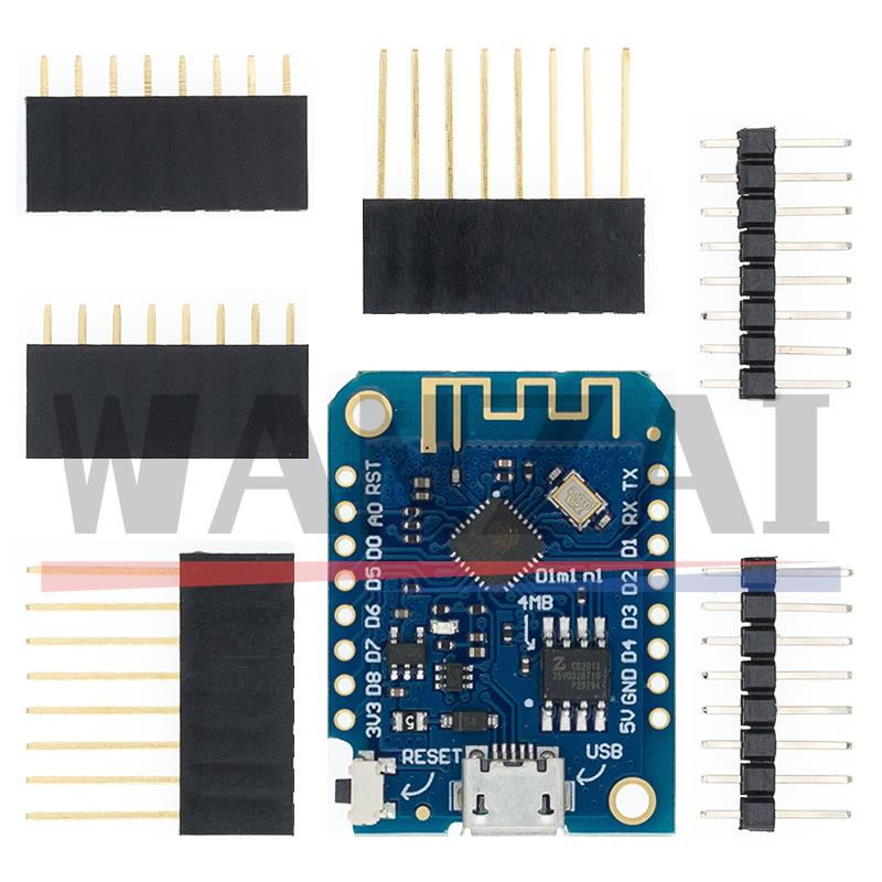 WeMos D1 Mini Pro V3.0.0 octet - Esp8266 Nodemcu Board avis et prix