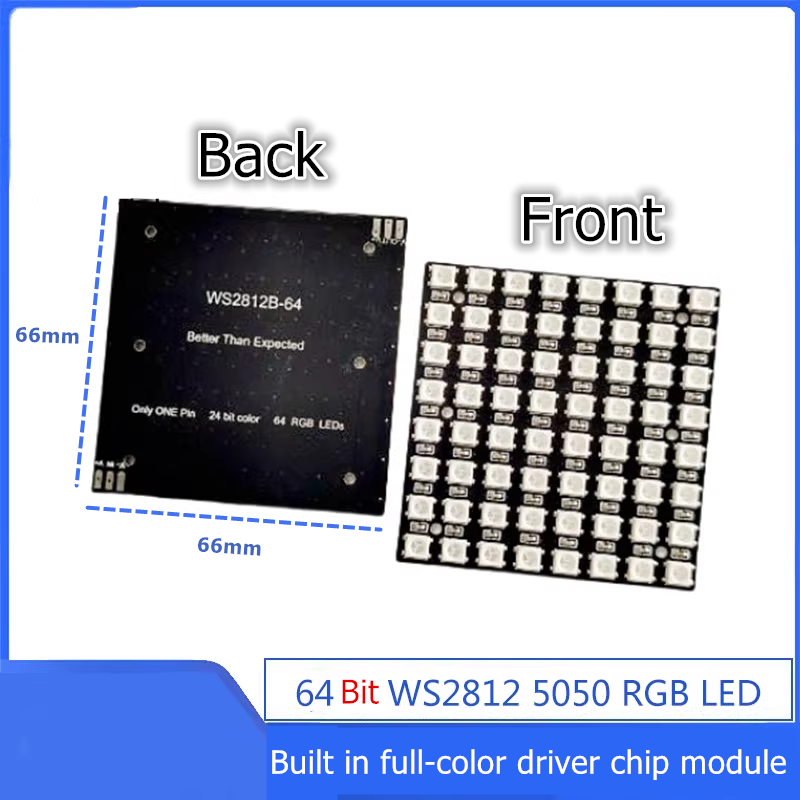 Module matriciel LED RGB WS281 - Rgb Led Matrix 8X8 avis et prix