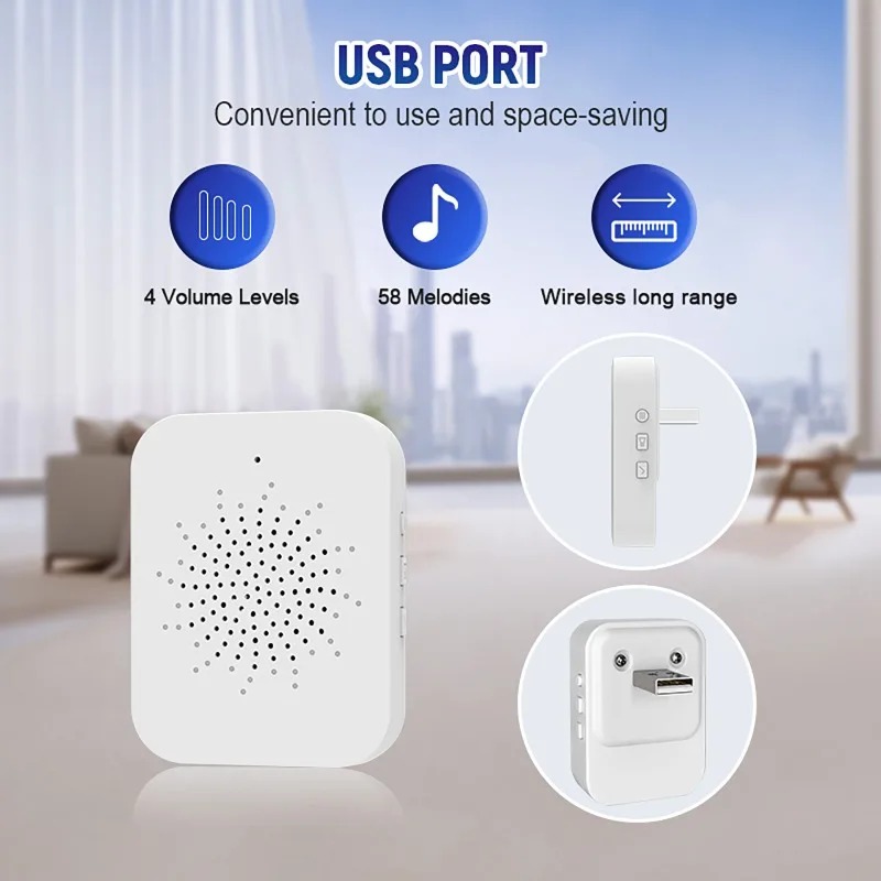 Interphone audio-vidéo WiFi Tu - Smart Doorbell Wired avis et prix