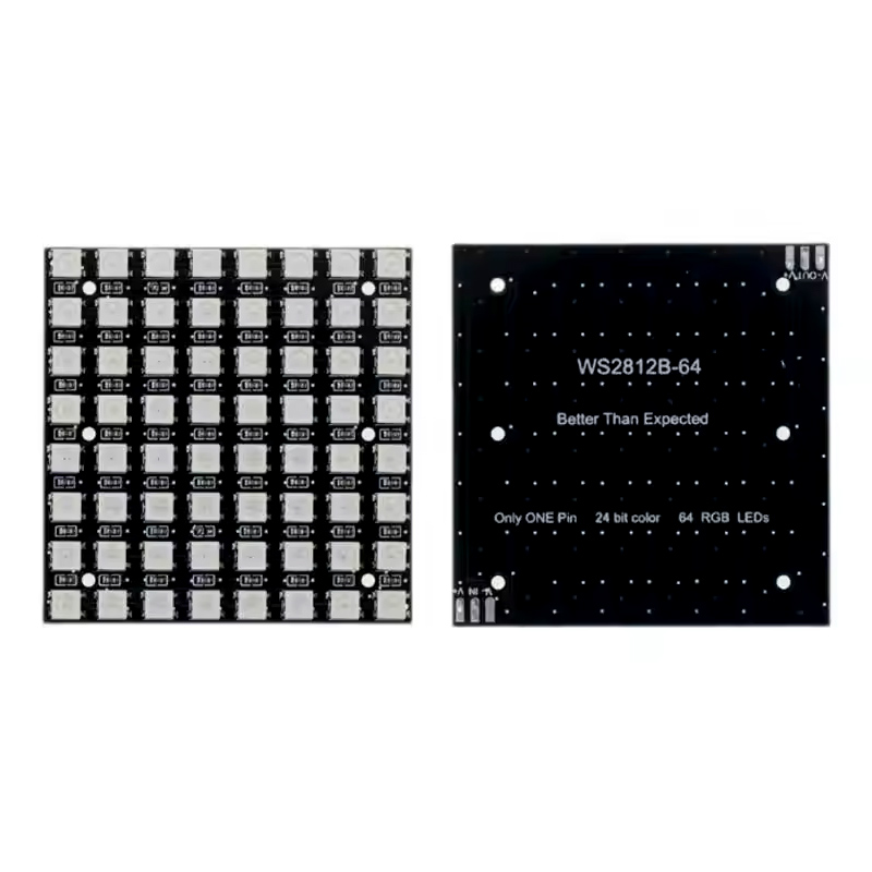 Module de matrice LED WS2812 5 - Rgb Led Matrix 8X8 avis et prix