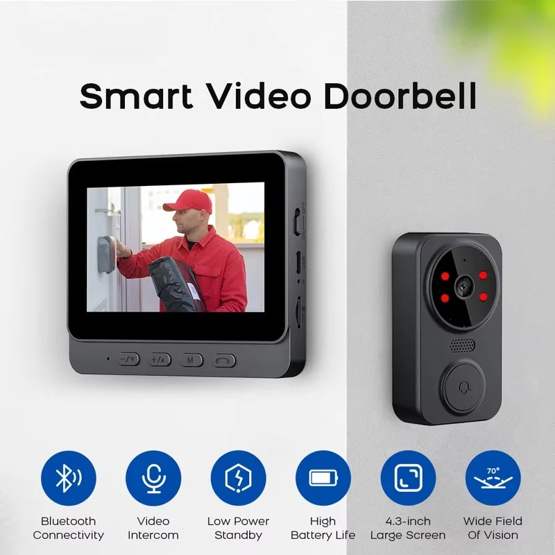 Sonnette de porte intelligente - Smart Doorbell Wired avis et prix