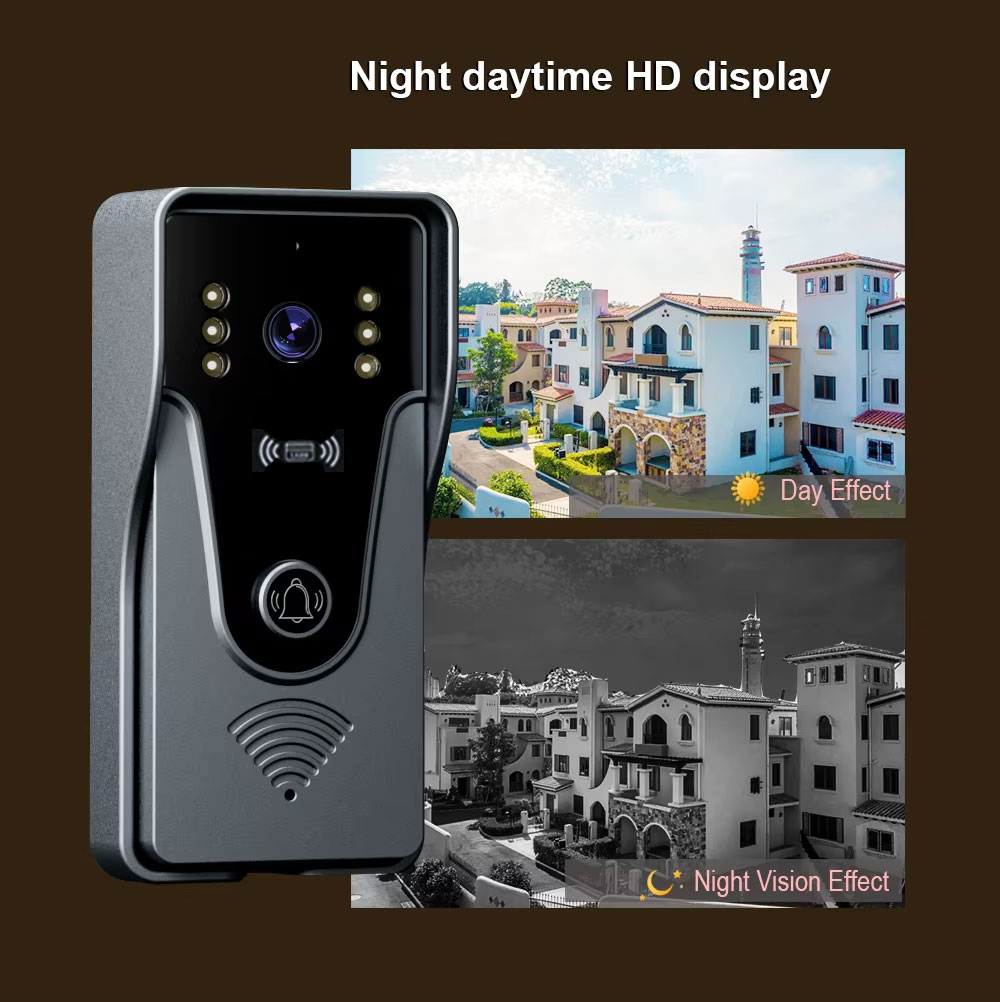 Tuya-Sonnette vidéo sans fil à - Smart Doorbell Wired avis et prix