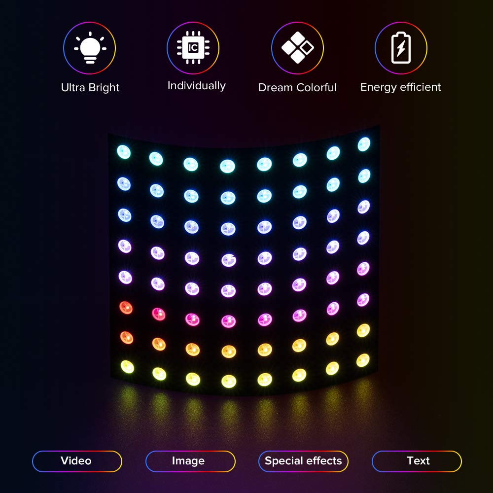 Technologie matricielle LED, W - Rgb Led Matrix 8X8 avis et prix