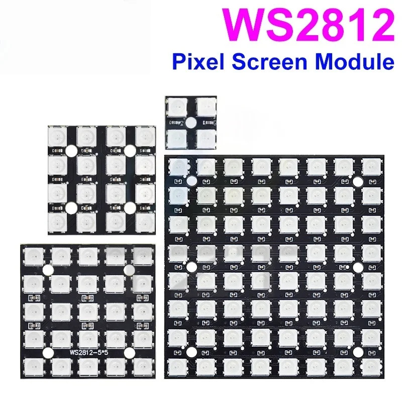 Nouveau WS2812 LED 5050 RGB 8x - Rgb Led Matrix 8X8 avis et prix