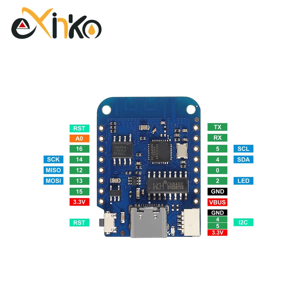 1/5/10 pièces WeMos D1 Mini ES - Esp8266 Nodemcu Board avis et prix